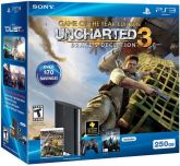 PLAYSTATION 3 SUPER SLIM 250GB C/ UNCHARTED 3