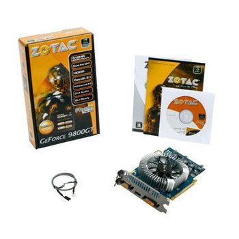 VGA PCIEXP 512MB DDR3 GF 9800GT ZOTAC 550M 128BIT 2DVI / HDT