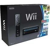 NINTENDO WII BLACK C/ WII RESORT BLOQUEADO