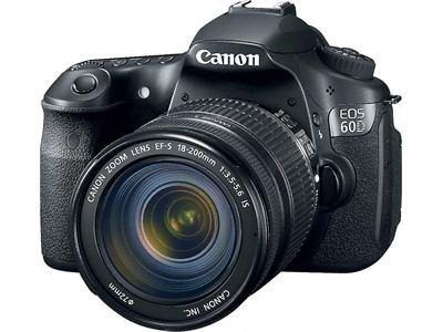 Canon 60d Full Hd 18mp Kit+lente 18-200mm+bolsa+tripé+64gb