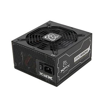 FONTE GABINETE ATX 650W REAL XFX EDITION SEMI MODULAR 80PLUS