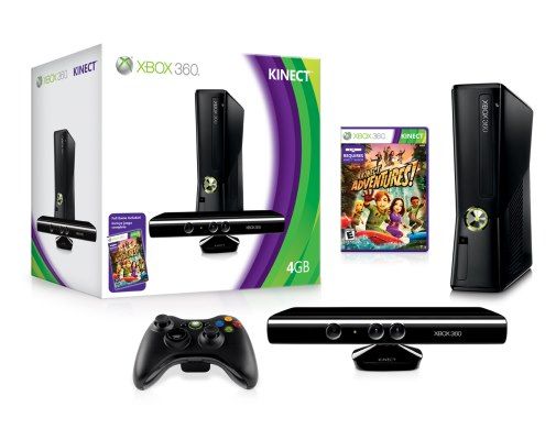 XBOX SLIM 4GB + KINECT SENSOR DESBLOQUEADO LT+3.0 RGH