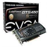 Placa de Vídeo PCI-Exp 1GB EVGA GTS450 DDR5-2DVI/HDMI 822MHZ