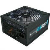 FONTE GABINETE ATX 800W REAL CORSAIR GAMING GS SERIES 80 PLU